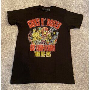 Guns N Roses Use Your Illusion 1992-1993 Tour T-Shirt Black Small